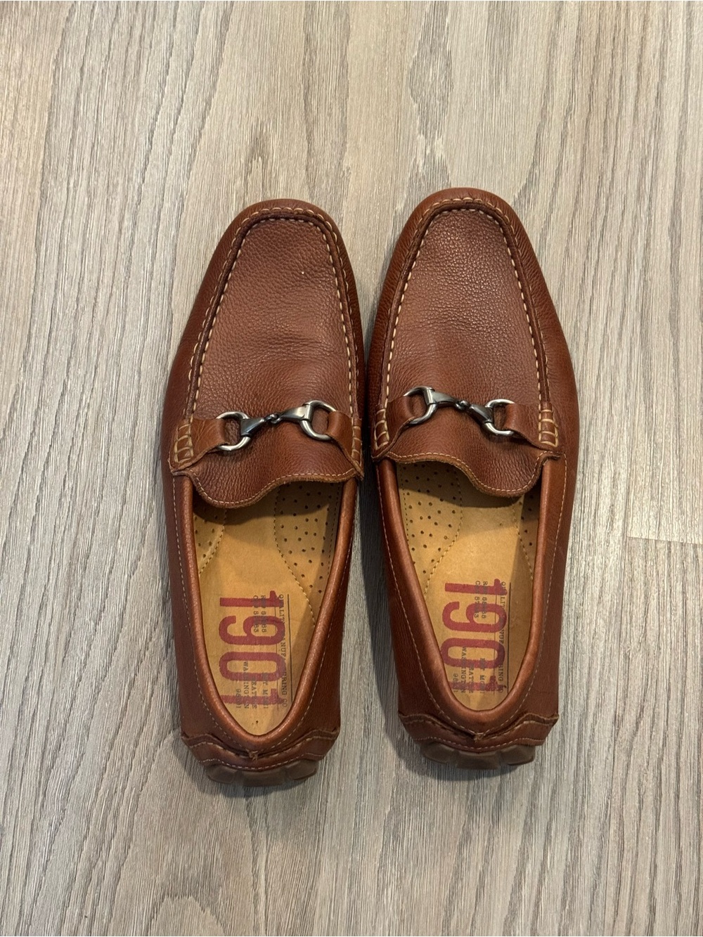 Nordstrom 1901 Men’s Loafers Brown Cognac Size 11